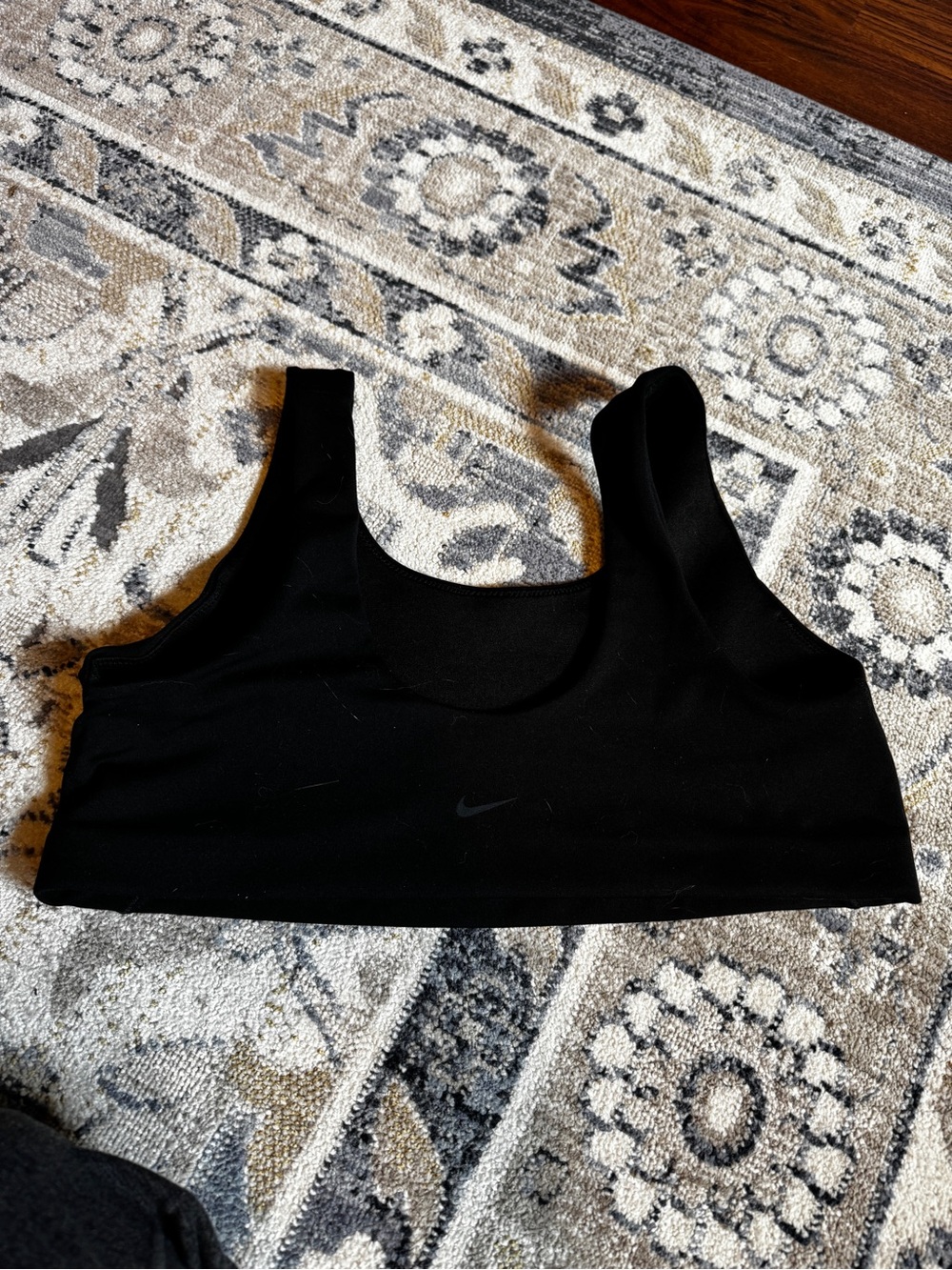 Nike Black Scoop-Back Sports Bra